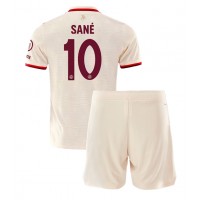 Fotbalové Dres Bayern Munich Leroy Sane #10 Dětské Alternativní 2024-25 Krátký Rukáv (+ trenýrky)